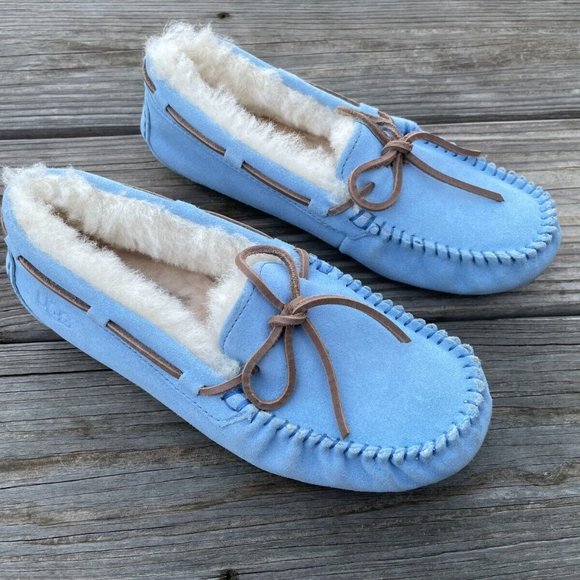 UGG Australia Women Shoes Dakota Sheepskin Moccasin Slippers Shoes Size 5US 36EU - Picture 3 of 11